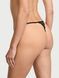 Чорні трусики-стрінги Lace Peekaboo String Thong Panty чорний