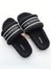 Чорні домашні тапочки з логотипом Victoria’s Secret Logo Black Slippers, M