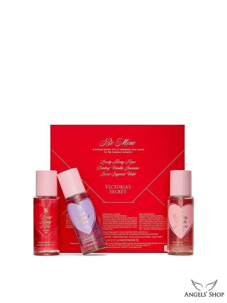 Подарочный набор Be Mine Mini Fragrance Mist Gift Set Victoria's Secret