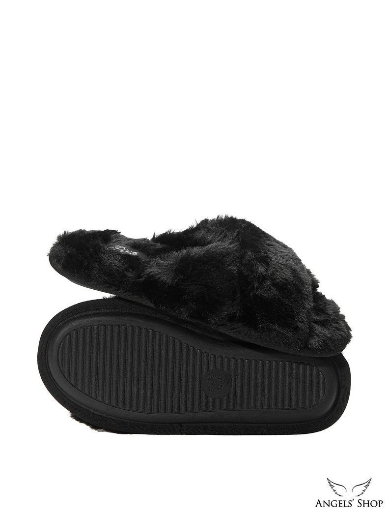 Тапочки Faux Fur Slippers PINK Victoria&rsquo;s Secret
