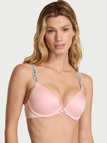 Бюстгальтер Logo Shine Strap Push-Up Bra Victoria&rsquo;s Secret, 32С