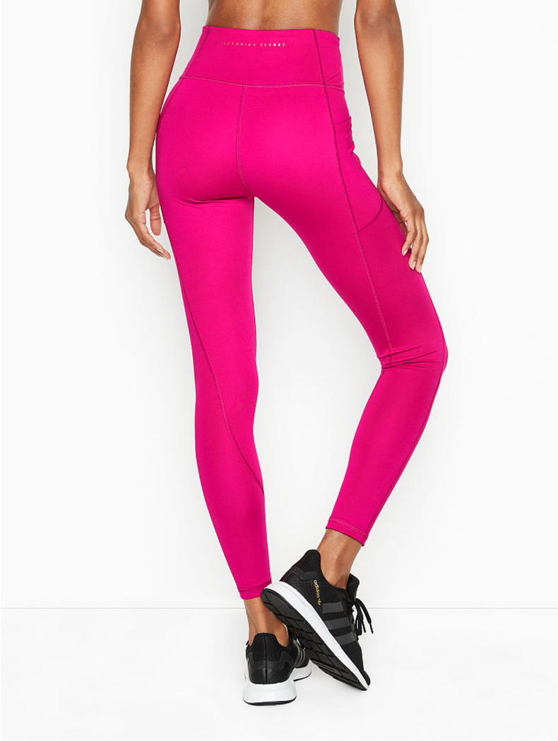 Леггинсы с карманами фуксия Victoria’s Secret Incredible Essential Leggings, XS