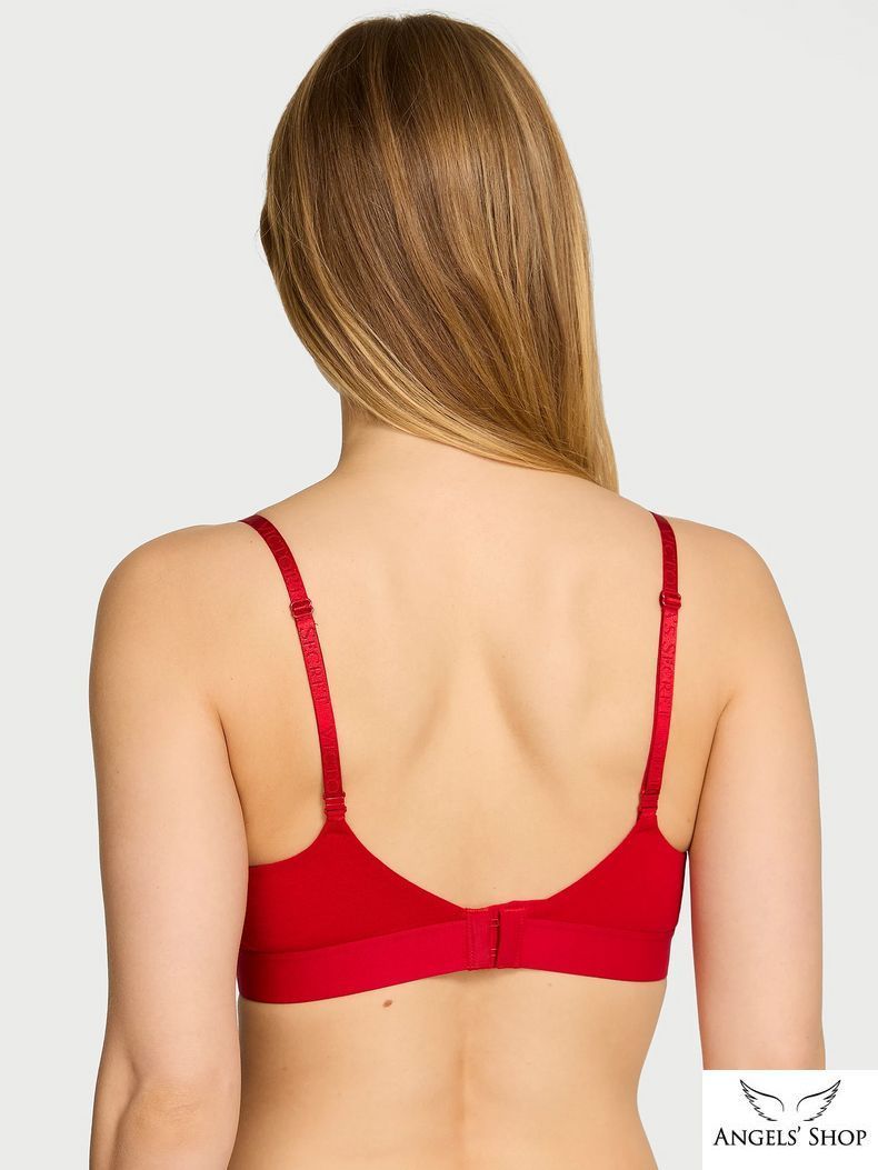 Червоний бюстгальтер Shine Patch Lightly Lined Wireless Bra червоний