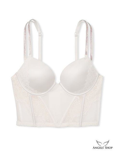 Бюстье Double Shine Strap Push-Up Corset Victoria's Secret
