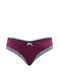 Трусики Tease Satin Lace-Trim Cheeky Panty фиолетовый