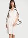 Сатиновий халат Satin Rose Lace-Trim Midi Robe Victoria's Secret