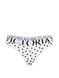 Трусики-стрінги Exploded Logo Cotton Thong Panty