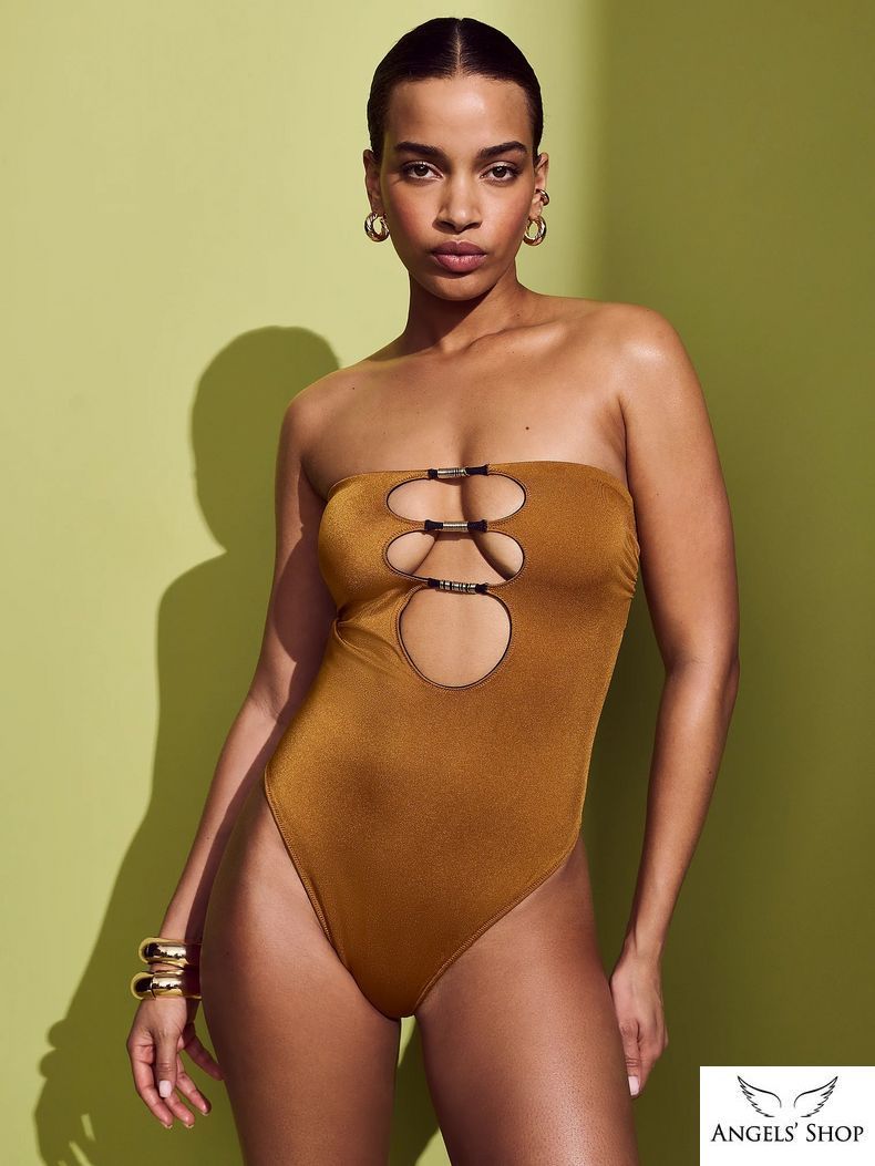 Купальник Reversible Cut-Out Rings Strapless One-Piece Swimsuit Victoria's Secret