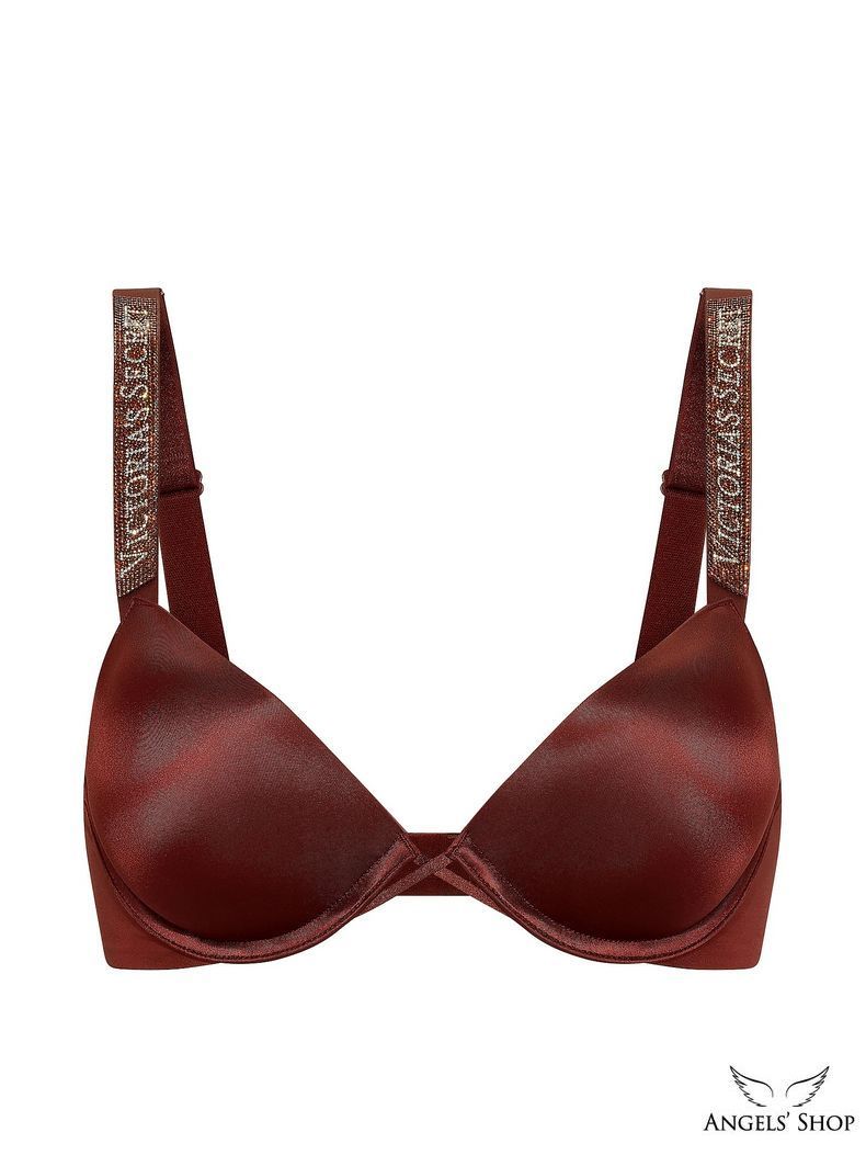 Бюстгальтер Logo Shine Strap Push-Up Bra Victoria&rsquo;s Secret