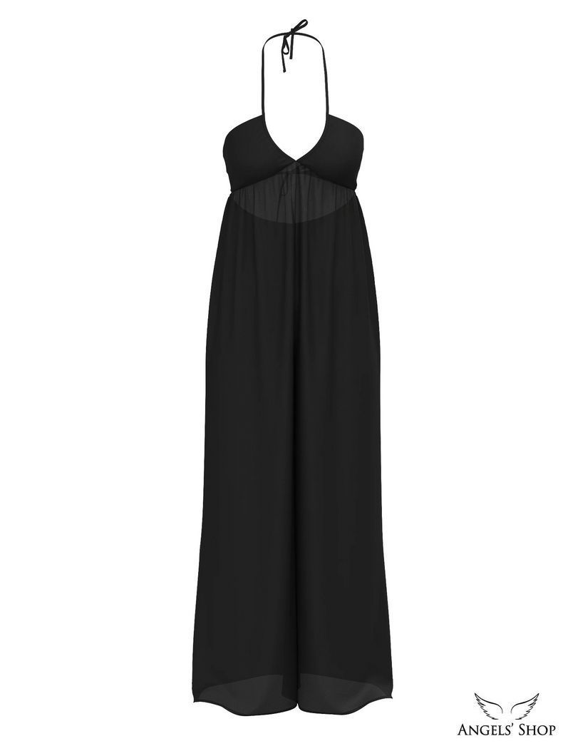 Комбинезон Beachwear Sheer Crinkle Halter Jumpsuit Victoria's Secret