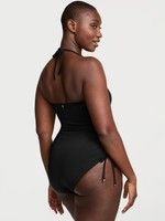 Купальник чорний Essential Strapless Ruched One-Piece Swimsuit, M