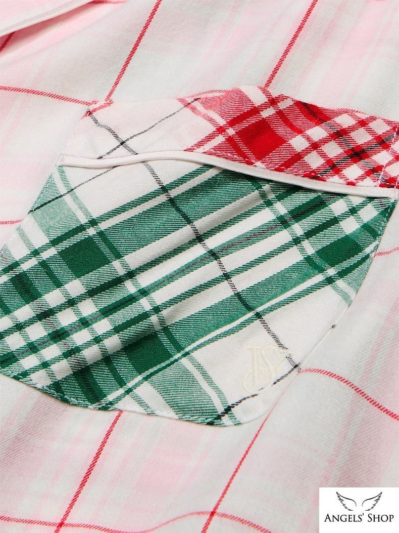 Фланелева піжама Flannel Long Pajama Set Print