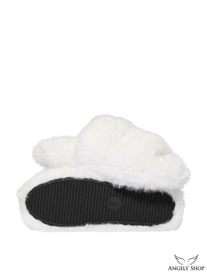 Тапочки Luxe Plush Double Strap Slippers Victoria&rsquo;s Secret