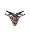 Трусики-стрінги Rose Lace-Trim Strappy Cut-Out V-String Panty
