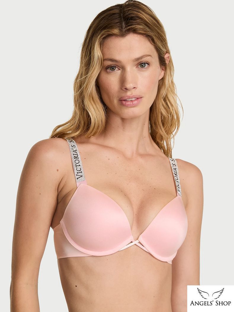 Бюстгальтер Logo Shine Strap Push-Up Bra Victoria&rsquo;s Secret, 34D