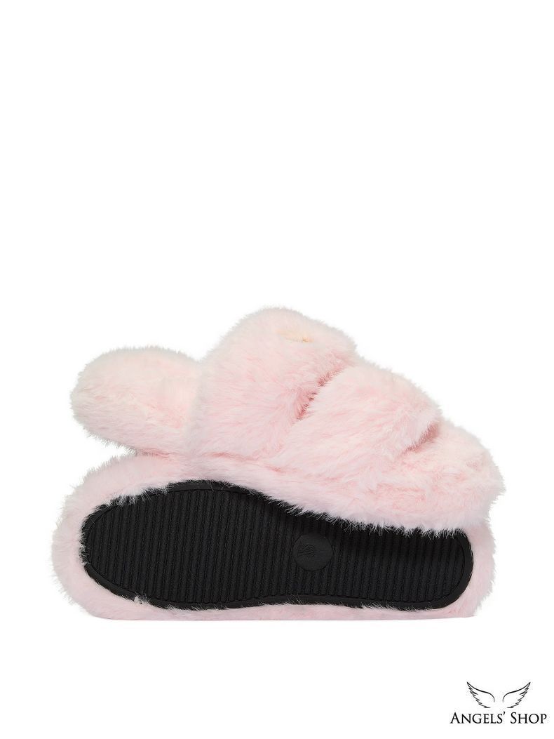 Тапочки Luxe Plush Double Strap Slippers Victoria&rsquo;s Secret