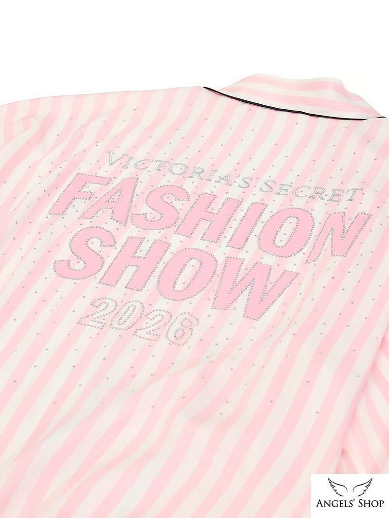 Халат в полоску Victoria's Secret  Fashion Show 2026 в полоску
