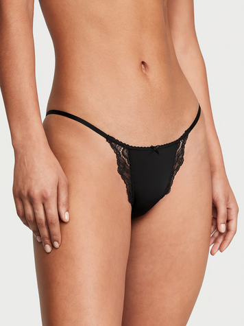 Трусики Lace-Trim String Bikini Panty