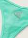 Женские зеленые коттоновые трусики стринги от PINK Victoria's Secret, M