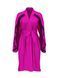 Сатиновий халат Satin Rose Lace-Trim Midi Robe Victoria's Secret