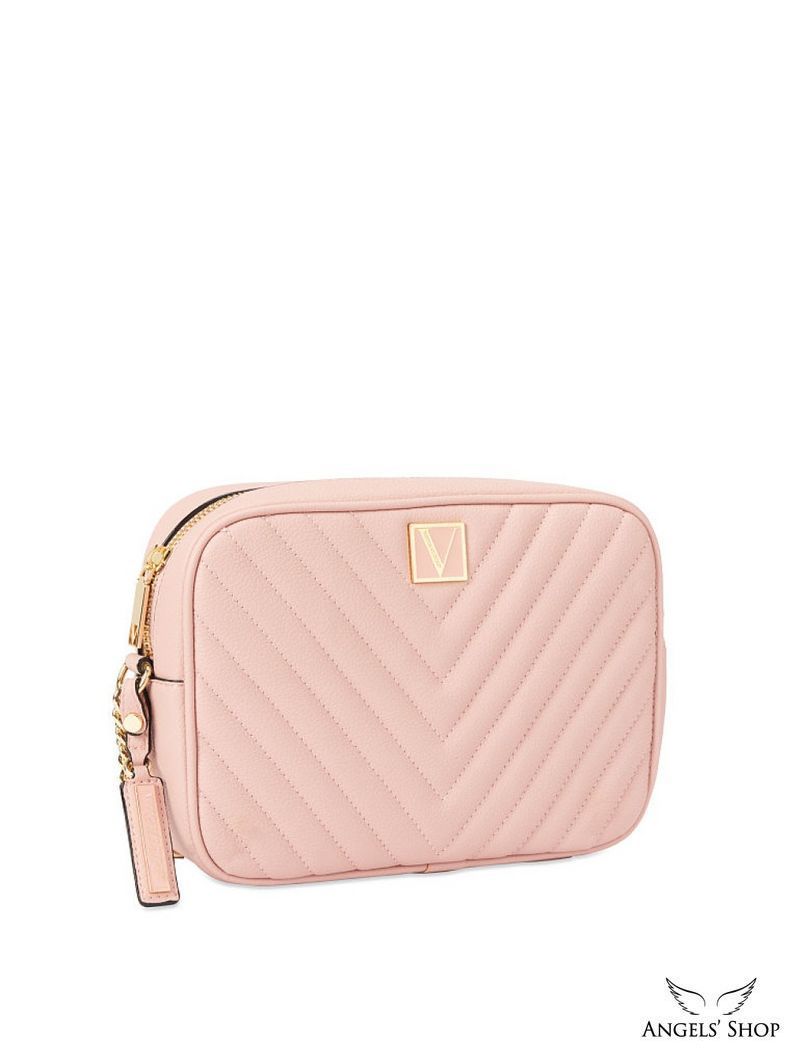 Бежевая сумка Victoria&rsquo;s Secret The Victoria Medium Shoulder Bag