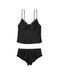 Сатиновая пижама Satin Rose Lace-Trim Cami & Flutter Short Set Victoria's Secret, M