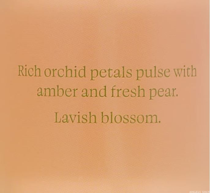 Парфюмированый мист для тела LUSH ORCHID AMBER от Victoria's Secret