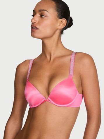 Бюстгальтер Logo Shine Strap Push-Up Bra