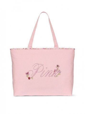 Сумка Floral Canvas Tote Bag Victoria's Secret PINK