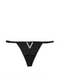 Чорний комплект білизни зі стразами Victoria’s Secret Very Sexy Shine Strap Lace, 32B, XS