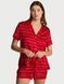 Сатиновая пижама Signature Satin Short Pajama Set Victoria's Secret