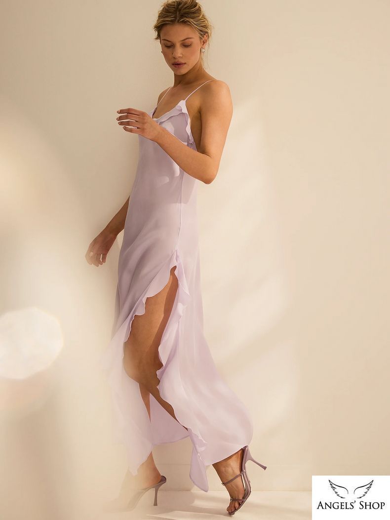 Пеньюар Silky Flutter Ruffled Long Slip Victoria&rsquo;s Secret