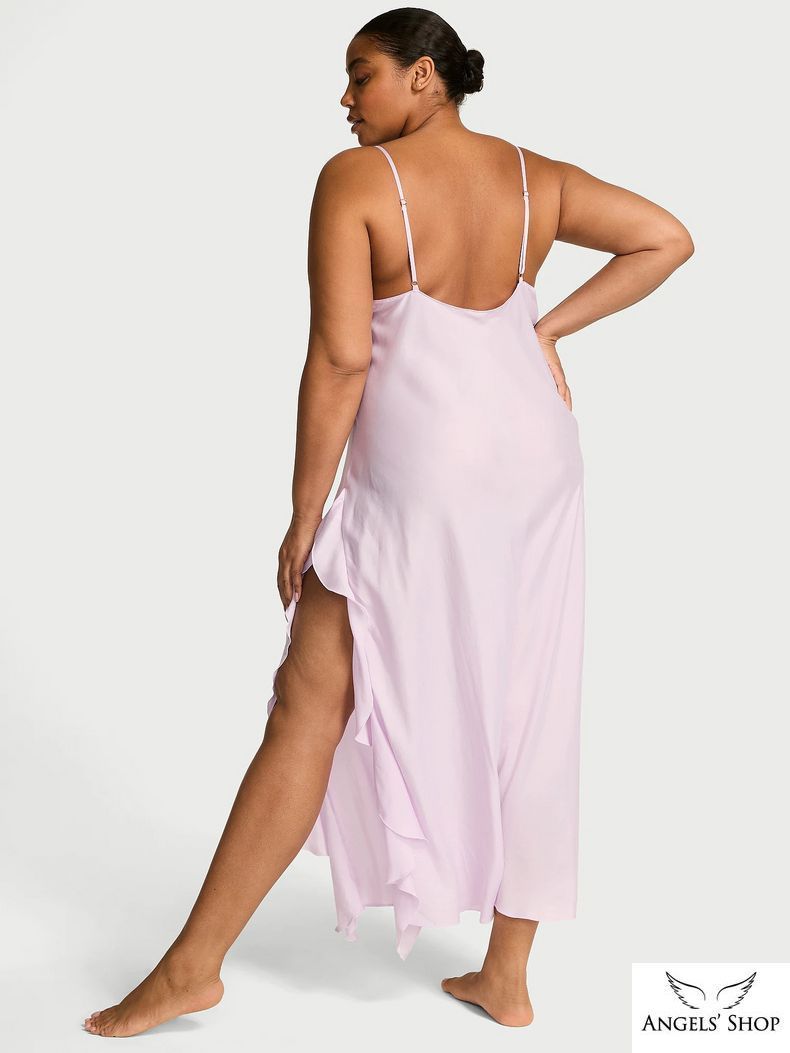 Пеньюар Silky Flutter Ruffled Long Slip Victoria&rsquo;s Secret