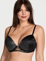 Бюстгальтер Sparkle Crystal Shine Cradle Push-Up Bra черный