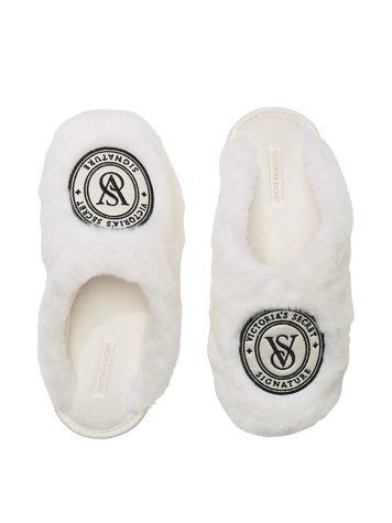 Капці Closed-Toe Faux Fur Slippers Victoria's Secret, L