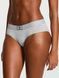 Серые трусики‑слипы Logo Cotton Shine Patch Hiphugger Panty серый