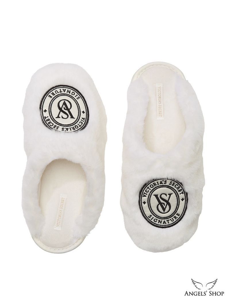 Капці Closed-Toe Faux Fur Slippers Victoria's Secret, L