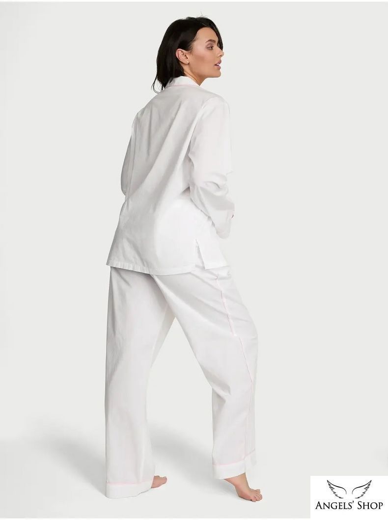 Піжама Heritage Cotton Long Pajama Set Victoria's Secret
