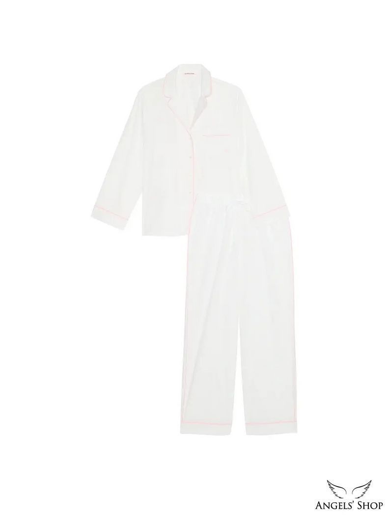 Піжама Heritage Cotton Long Pajama Set Victoria's Secret