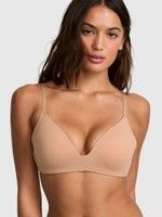 Бюстгальтер Wear Everywhere Push-Up Wireless Bra Victoria&rsquo;s Secret PINK бежевый
