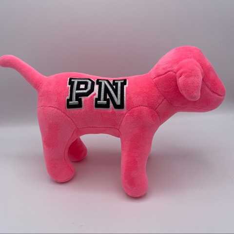 Victoria secret best sale pink dog toy