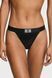 Комплект білизни Shine Cotton Wireless Plunge Bralette & Shine V-String Panty чорний