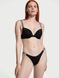 Черный раздельный купальник Victoria's Secret Mix-and-Match Twist, 34B, XS