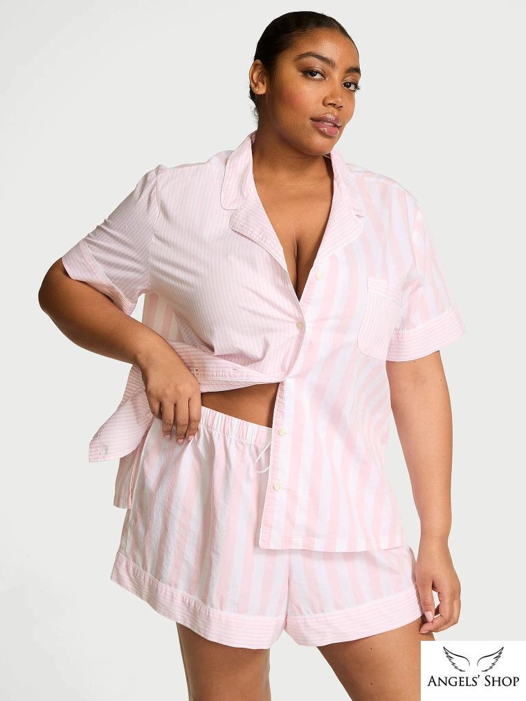 Піжама Heritage Cotton Short Pajama Set Victoria's Secret, M