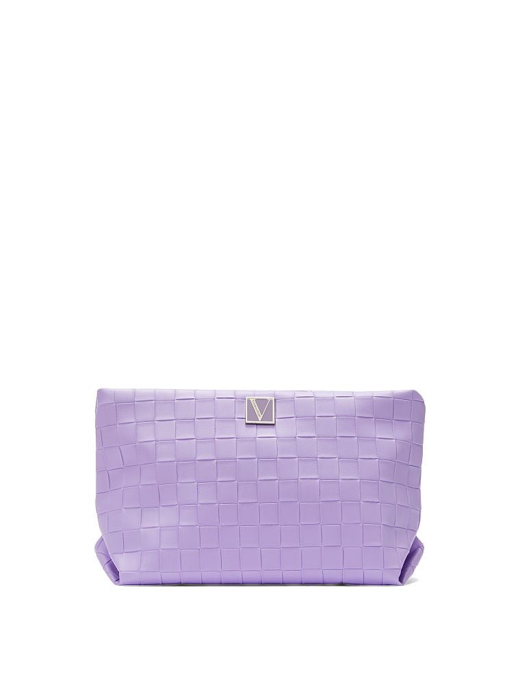 Фіолетова косметичка Victoria’s Secret Sequin Cosmetic Clutch