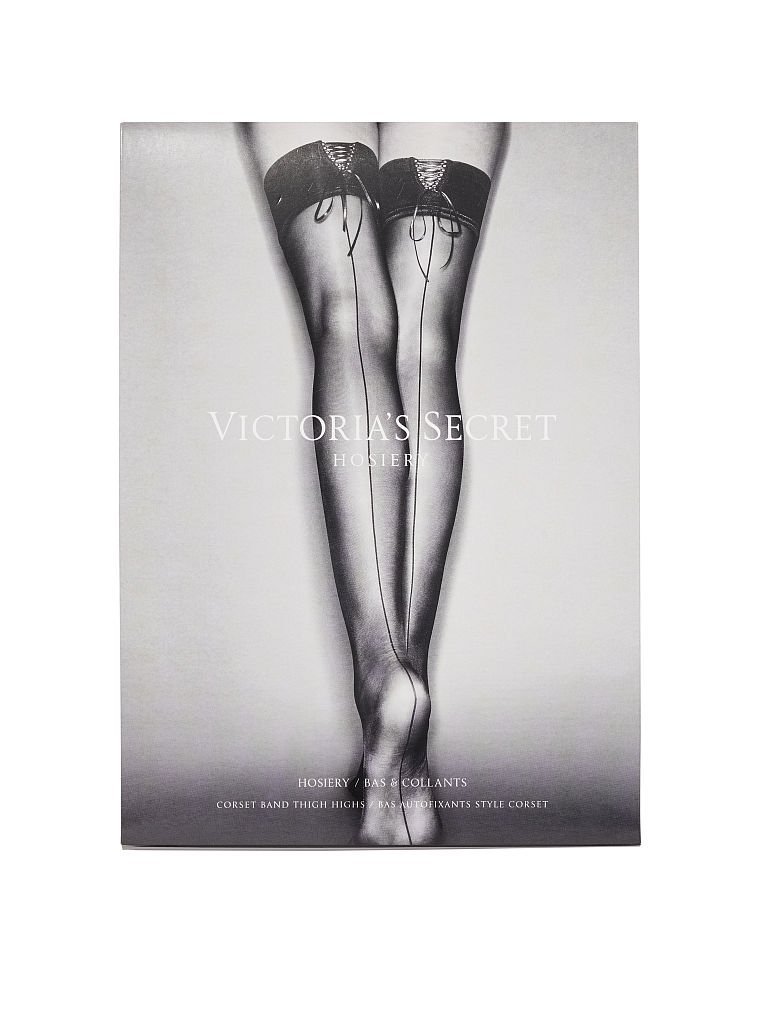 Чулки Victoria's Secret Corset Band Thigh Highs, XS