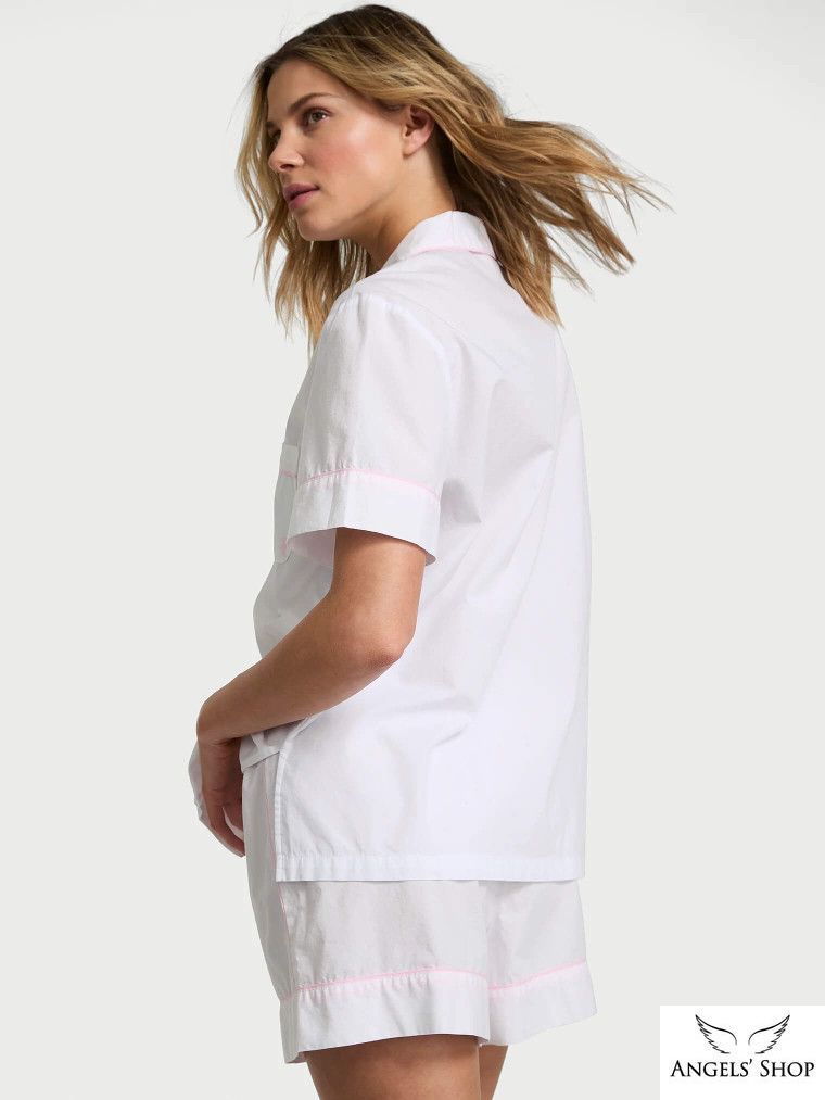 Піжама Heritage Cotton Short Pajama Set Victoria's Secret, S