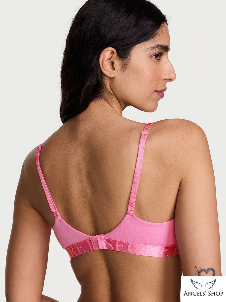 Бюстгальтер Cotton Exploded Logo Lightly Lined Wireless Bra