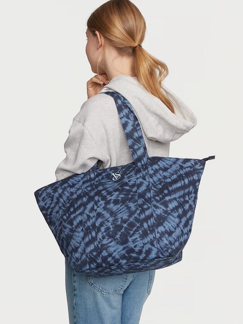 Синяя сумка Victoria’s Secret The Victoria Medium Shoulder Bag купить в Киеве Angels Shop