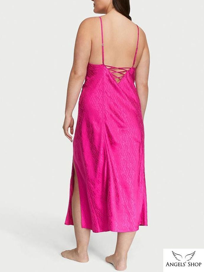 Сукня/Нічна Сорочка Сліп Дрес Victoria's Secret Icon Satin Midi Slip, S